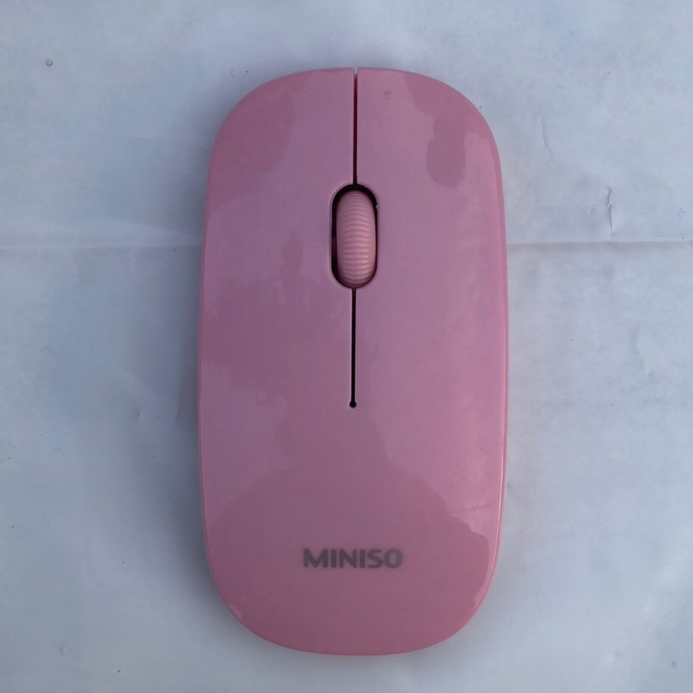 Pink Miniso Wireless Mice